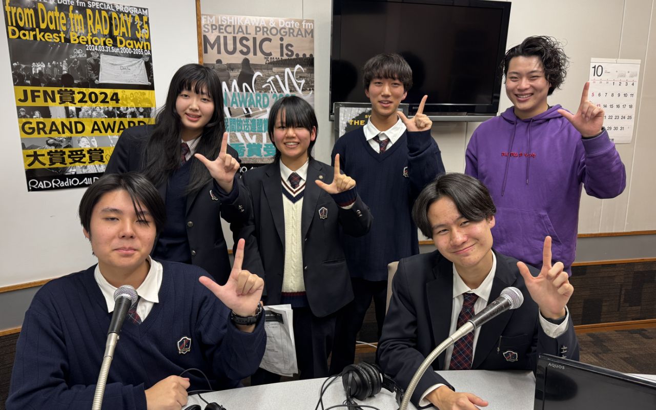 仙台城南高校 出演メンバー集合写真